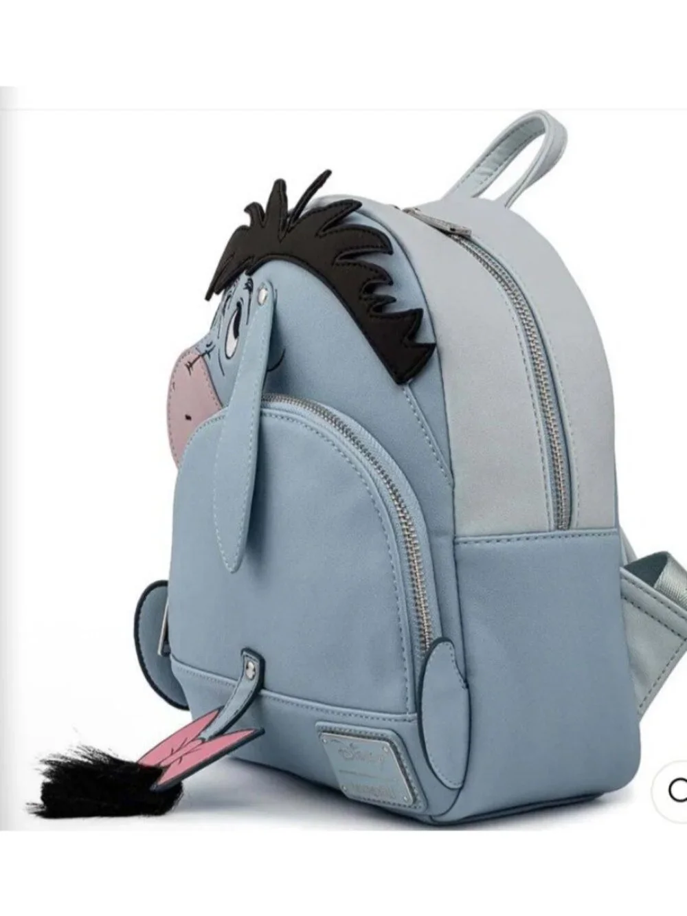 Loungefly Disney Winnie the Pooh Eeyore Backside Tail Cosplay Mini Backpack NWT
